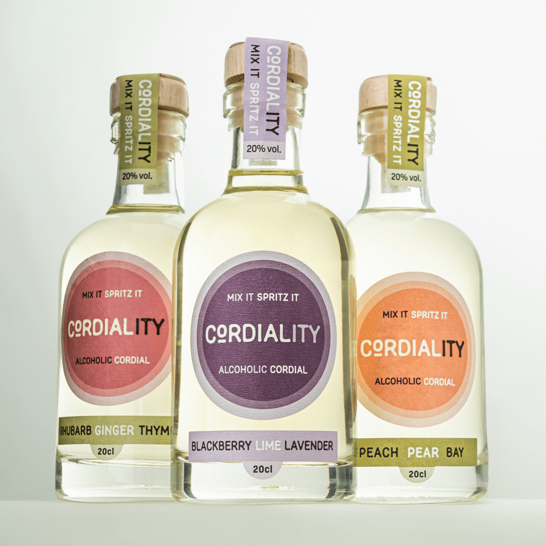 Alcoholic Cordial - Mini Taster Pack